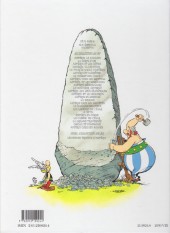 Verso de Astérix (Hachette) -24a2000- Astérix chez les Belges
