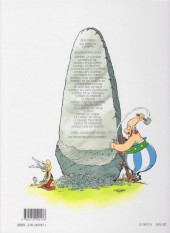 Verso de Astérix (Hachette) -17a2001- Le domaine des Dieux
