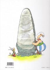 Verso de Astérix (Hachette) -13a2001/02- Astérix et le chaudron
