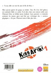 Verso de Kiss Ariki -1- Tome 1