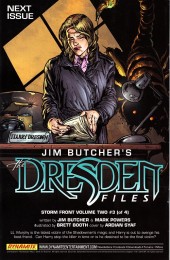 Verso de Jim Butcher's The Dresden Files : Storm Front: Volume Two (2009) -2- Storm front volume 2 part 2