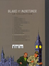Verso de Blake et Mortimer - La collection (Hachette) -15- L'étrange rendez-vous
