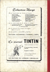 Verso de (Recueil) Tintin (Album du journal - Édition belge) -38- Tome 38
