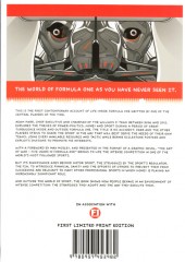 Verso de The art of War - Five years in Formula one - The Art of War - Five years in formula one