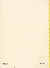 Verso de X-13 agent secret (Impéria) -Rec60- Collection reliée N°60 (du n°372 au n°375)