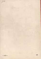 Verso de X-13 agent secret (Impéria) -Rec36- Collection reliée N°36 (du n°276 au n°279)