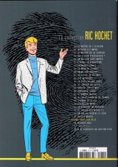 Verso de Ric Hochet - La collection (Hachette) -75- Code pour l'au-delà