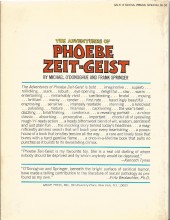 Verso de The adventures of Phoebe Zeit-Geist (1968) -INT- The Adventures of Phoebe Zeit-Geist
