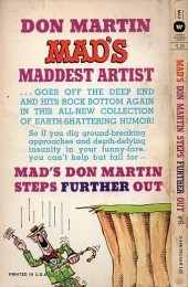 Verso de Mad's Don Martin - Steps further out