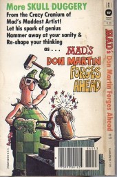 Verso de Mad's Don Martin - Forges ahead 