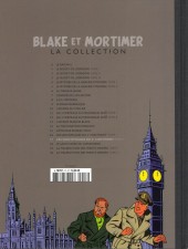 Verso de Blake et Mortimer - La collection (Hachette) -17- Les Sarcophages du 6e continent - Tome II - Le Duel des esprits