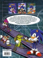 Verso de Sonic X -3- Dérapage contrôlé