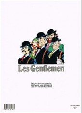 Verso de Les gentlemen (Castelli/Tacconi) -3'- Le club des quatre