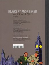 Verso de Blake et Mortimer - La collection (Hachette) -18- Le sanctuaire du Gondwana