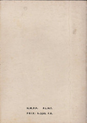 Verso de Rodéo (Lug) -Rec046- Album N°46 (du n°251 au n°254)