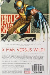 Verso de Savage Wolverine (2013) -INT01- Kill Island