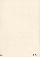 Verso de Jim Canada (Impéria) -Rec045- Collection Reliée N°45 (du n°259 au n°262)