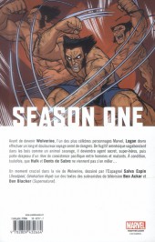 Verso de Season One (100% Marvel) -9- Wolverine