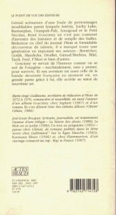Verso de (AUT) Goscinny -1997- Goscinny - Biographie