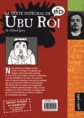 Verso de Théâtre en BD -3- Ubu Roi en BD