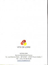 Verso de En Rouge et Loire - Tome Pub