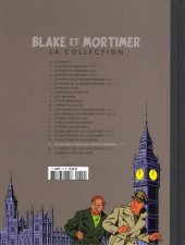 Verso de Blake et Mortimer - La collection (Hachette) -19- La Malédiction des trente deniers - Tome I - Le Manuscrit de Nicodemus