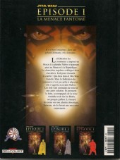 Verso de Star Wars - Albums BD -Photo -10- Épisode I - La menace fantôme