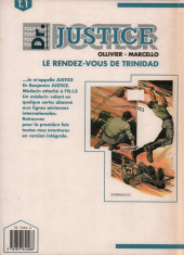 Verso de Docteur Justice (Tout) -1- Le rendez-vous de Trinidad