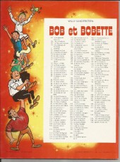 Verso de Bob et Bobette (Publicitaire) -4Pr1- L'île inconnue