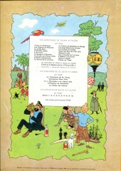 Verso de Tintin (Historique) -13B33- Les 7 boules de cristal