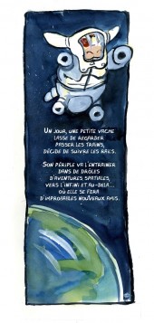 Verso de La vache de l'Espace -1- La Vache de l'Espace