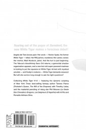 Verso de White Tiger (2007) -INT- A Hero's Compulsion