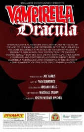 Verso de Vampirella vs. Dracula (2012) -2- Issue 02