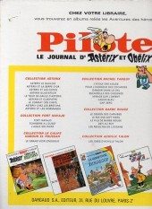 Verso de (Recueil) Pilote (Album du journal - Édition française cartonnée) -31- Reliure n°31