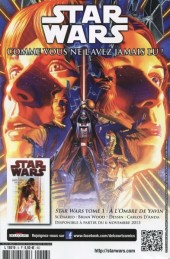 Verso de Star Wars - Comics magazine -6B- Boba Fett & Dark Vador !