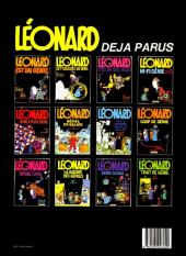 Verso de Léonard -12- Trait de génie