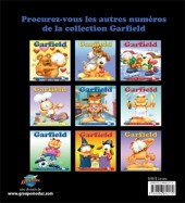 Verso de Garfield (Presses Aventure - carrés) -53- Album Garfield #53