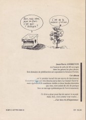 Verso de Attention science-fiction et écologie !