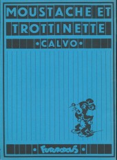 Verso de Moustache et Trottinette (Futuropolis) -2- Barbe Bleue