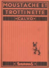 Verso de Moustache et Trottinette (Futuropolis) -5- Mare-Moussue