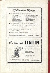 Verso de (Recueil) Tintin (Album du journal - Édition belge) -31- Tome 31