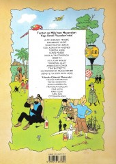 Verso de Tintin (en langues étrangères) -21Turc- Kastafiore'nin Mücevherleri