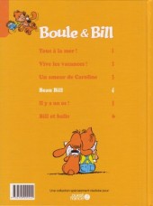 Verso de Boule et Bill -13- (Ouest France) -4- Beau Bill