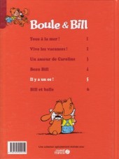 Verso de Boule et Bill -13- (Ouest France) -5- Il y a un os !