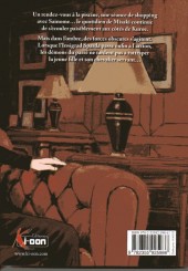 Verso de Blood alone -9- tome 9