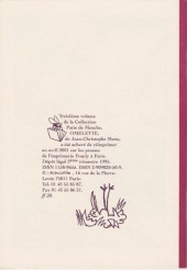 Verso de Omelette - Tome 13a2001