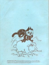 Verso de Félix le chat (Éditions de la Page Blanche) -3- Tome 3