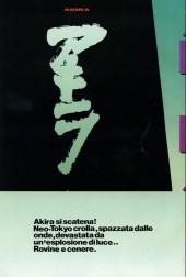 Verso de Akira (en italien) -16- Akira si scatena