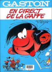 Verso de Gaston (France Loisirs - Album Double) -2- Gare aux gaffes du gars gonflé / En direct de la gaffe