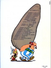 Verso de Astérix (en italien) -22- Asterix in america